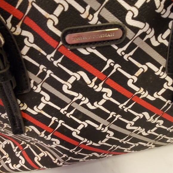 Red,white,black Tote - Picture 3 of 8